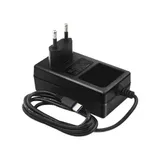 Блок питания Gembird NPA-DC5  для Raspberry Pi 4B, Pi 5, Черный, 5.1V, 5A, 25,5Вт, Кабель 1.5 m, USB Type-C output jack 