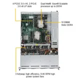 Supermicro SuperServer 2U 6029P-TRT noCPU(2)2nd Gen Xeon Scalable/TDP 70-205W/ no DIMM(16)/ SATARAID HDD(8)LFF/ 2x10GbE/ 6xLP, M2/ 2x1000W