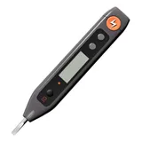  Индикаторная отвертка-тестер напряжения цифровая "Home Series Gray" Deli HT7005 (12-250 В, фонарик, батарейки в комплекте)