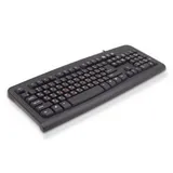 Клавиатура Lime K-0494 RLSK USB Standart Black 104 keyboard with RUS/LAT keys and Special scroll key, Rus(red)/Lat(white),LOGO: LIME(logo color: white), brown box, cable: 1.5 m {20}
