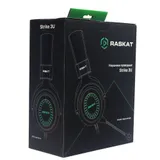 Наушники Raskat Strike 3U (50мм, 32Ом, 114±3дБ, 20-20000Гц, микрофон, USB 2м, подсветка)