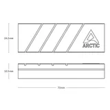 Радиатор SSD ARCTIC M2 Pro (Black) (ACOTH00001A) 