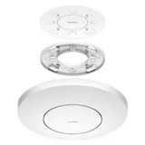 Точка доступа Wi-Fi CUDY  AP1300_P  AC1200 Wi-Fi Gigabit Access Point AC1200 Dual Band Gigabit Ceiling Mount Access Point,  MT7621DAN+MT7613B+MT7603E,  867Mbps at 5GHz + 300Mbps at 2.4GHz,  1 x GbE RJ45 Port, Support 12V DC or 802.3af PoE or Passive PoE, 