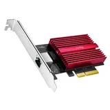 Адаптер беспроводной связи (Wi-Fi) CUDY 10G PCI Express Adapter Marvell AQC113  10Gbps PCI Express Adapter, Marvell AQC113R, 10G/5G/2.5G/1000M/100M/10M Auto Adaptive, PCI express 3.0 x4,Wake-On-LAN，Flow Control, 8 traffic classes, Data Center Bridging,Jum