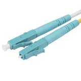 Кабель оптический Hyperline FC-D2-503-LC/PR-SC/PR-H-3M-LSZH-BK Патч-корд волоконно-оптический (шнур) MM 50/125(OM3), LC-SC, duplex, 10G, LSZH, 3м, черный