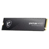 MSI SSD SPATIUM M560 2TB M.2 2280 PCle 5.0 NVMe R10300/W8700MB/s 3D NAND TLC MTBF 1.5M 1300000/1400000 IOPS 1200TBW