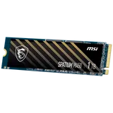 MSI SSD SPATIUM M450 V1 1TB M.2 2280 PCle 4.0 NVMe R3400/W2400MB/s 3D NAND TLC MTBF 1.5M 500000/550000 IOPS 350TBW