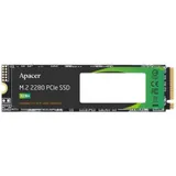 Твердотельный накопитель Apacer SSD AS2280P4X 256Gb M.2 2280 PCIe Gen3x4, R2100/W1700 Mb/s, 3D NAND, MTBF 1.8M, NVMe, 100TBW, Retail, 3 years (AP256GAS2280P4X-1)