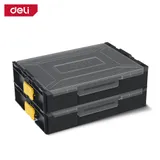 Органайзер пластиковый штабелируемый с переставными перегородками Deli DL1201 340 х 260 х 70 мм