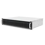 Корпус AIC XJ1-20247-02 2U 24x 2.5" hot-swap bays, hot-swap JBOD with dual SAS 24G expander controller, dual BMC, tool-less HDD tray, 800W 1+1 hot-swap redundant 80+ Platinum, tool-less rail kit (4X series)