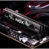 Apacer  DDR5  64GB  6000MHz DIMM NOX Black Gaming Memory CL40 1.35V Kit (2x32GB) (Retail) 2048*8  Heat Sink (Retail) 3 years (AH5U64G60C622MBAA-2)