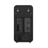 Платформа мини ПК ZOTAC ZBOX-ERP74070SC-BE, NVIDIA RTX4070 Super, Intel i7-14700, 2x DDR5 SODIMM slots, M2 SSD slot, 2.5" SATAIII BAY, WIFI, BT, 2.5G LAN, GLAN, 3x DP, HDMI, EU+UK PLUG, black
