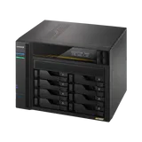Платформа СХД ASUSTOR AS6808T 8 Bay (Max.20) 4xM.2 2x5GLAN 2x10GLAN 16GB (Max.64GB) DDR5 2xUSB-C 3xUSB 