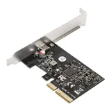 Контроллер ExeGate EXE-321 (PCI-E x4 v3.0, 20Gbps (USB3.2 GEN2x2) Type-C ext., ASMedia Chipset ASM3242)