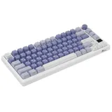 Клавиатура Royal Kludge RK-M75 Ocean Blue USB/2.4 GHz/Bluetоoth, RGB, Hot Swap, K silver switch