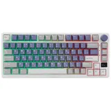 Клавиатура Royal Kludge RK-M75 Ocean Blue USB/2.4 GHz/Bluetоoth, RGB, Hot Swap, K silver switch