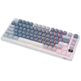 Клавиатура Royal Kludge RK-M75 Ocean Blue USB/2.4 GHz/Bluetоoth, RGB, Hot Swap, K silver switch