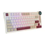Клавиатура Royal Kludge RK N80 Rosy Clouds USB/2.4 GHz/Bluetоoth, RGB, Hot Swap, Brown switch