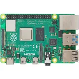 Одноплатный компьютер Raspberry Pi 4 Model B (RA544) Retail, 1GB RAM, Broadcom BCM2711 Quad core Cortex-A72 (ARM v8) 64-bit SoC @ 1.5GHz CPU, WiFi, Bluetooth, 40-pin GPIO, 2x USB 3.0, 2xUSB 2.0, 2x micro-HDMI,CSI camera port,DSIdisplay port,MicroSD port,U