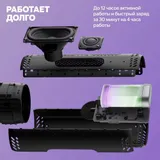 Портативная умная колонка Яндекс Станция Стрит с Алисой, 30 Вт, YNDX-00030BLK , чёрный