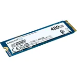 Твердотельный накопитель Kingston Enterprise SSD 480GB DC2000B M.2 2280 NVMe Gen4x4 R7000/W800MB/s  3D TLC MTBF 2М 530 000/32 000 IOPS 350,4TBW (Data Center) 3 years