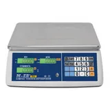 Торговые настольные весы M-ER 223 AC-15.2 "Mary" LCD, белые, 15кг. (3621) 