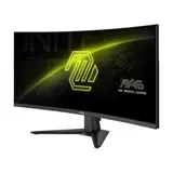 Монитор 34" MSI MAG 346CQ Black (VA, 3440x1440, HDMI+HDMI+DP, 1 ms, 178°/178°, 300 cd/m, 4000:1, 180Hz, Curved 1500R)