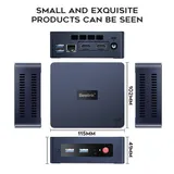 Мини-компьютер Beelink MINI S, CPU: Intel® Celeron® N5095 Processor , 4C/4T , GPU : Intel® UHD Graphics , 8GB DDR4 RAM  128GB SSD , Wi-Fi 5 ; Bluetooth 5.0; LAN 1000M