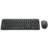 Клавиатура + мышь Logitech Wireless MK250 Compact клав:графитовый мышь:графитовый USB беспроводная Multimedia (920-013853)