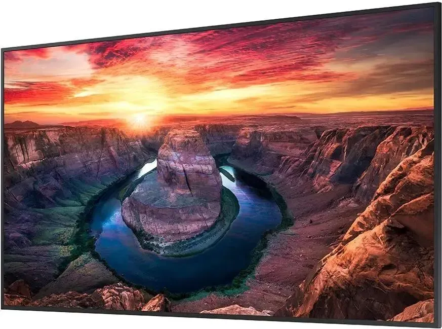 Панель Samsung 55" QM50C черный VA LED 8ms 16:9 DVI HDMI M/M матовая 4000:1 500cd 178гр/178гр 3840x2160 DP RCA Да 4K USB 18.1кг