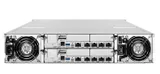 Система хранения данных Infortrend EonStor GS 2000 2U/24bay Dual controller, 2x12Gb/s SAS EXP,8x1G iSCSI,4xhost board,4x4GB RAM,2x(PSU+FAN),2x(SuperCap+Flash),24xdrive trays,1xRail kit(GS 2024RTCBF-D)
