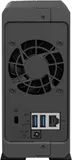 Системы хранения данных Synology DS124 QC 1.7GhzCPU/1Gb/upto 1HDDs/SATA(3,5'',2.5")/2xUSB3.2/1GigEth/iSCSI/2xIPcam(upto 12)/1xPS/1YW repl DS118