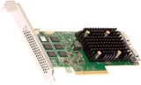 Контроллер Broadcom/LSI 9500-16i SGL (05-50077-02) (PCIe v4 x8 LP) Tri-Mode SAS/SATA/NVMe 12G HBA, 16port(2*int SFF8654), 3816 IOC, RTL, 1 year