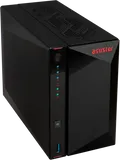 Cетевое хранилище ASUSTOR AS5402T 2-Bay NAS/Media player/Intel Celeron N5105 2.0GHz up to 2.9GHz, 4GB SO-DIMM DDR4, noHDD(HDD,SSD),/2x 2,5Gb (LAN)/3xUSB3.2,HDMI; 90IX01R1-BW3S20