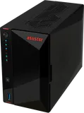 Cетевое хранилище ASUSTOR AS5402T 2-Bay NAS/Media player/Intel Celeron N5105 2.0GHz up to 2.9GHz, 4GB SO-DIMM DDR4, noHDD(HDD,SSD),/2x 2,5Gb (LAN)/3xUSB3.2,HDMI; 90IX01R1-BW3S20