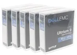 Комплект картриджей для ленточной библиотеки DELL LTO9 Tape Media cartridge, 5 Pack, Cust Kit