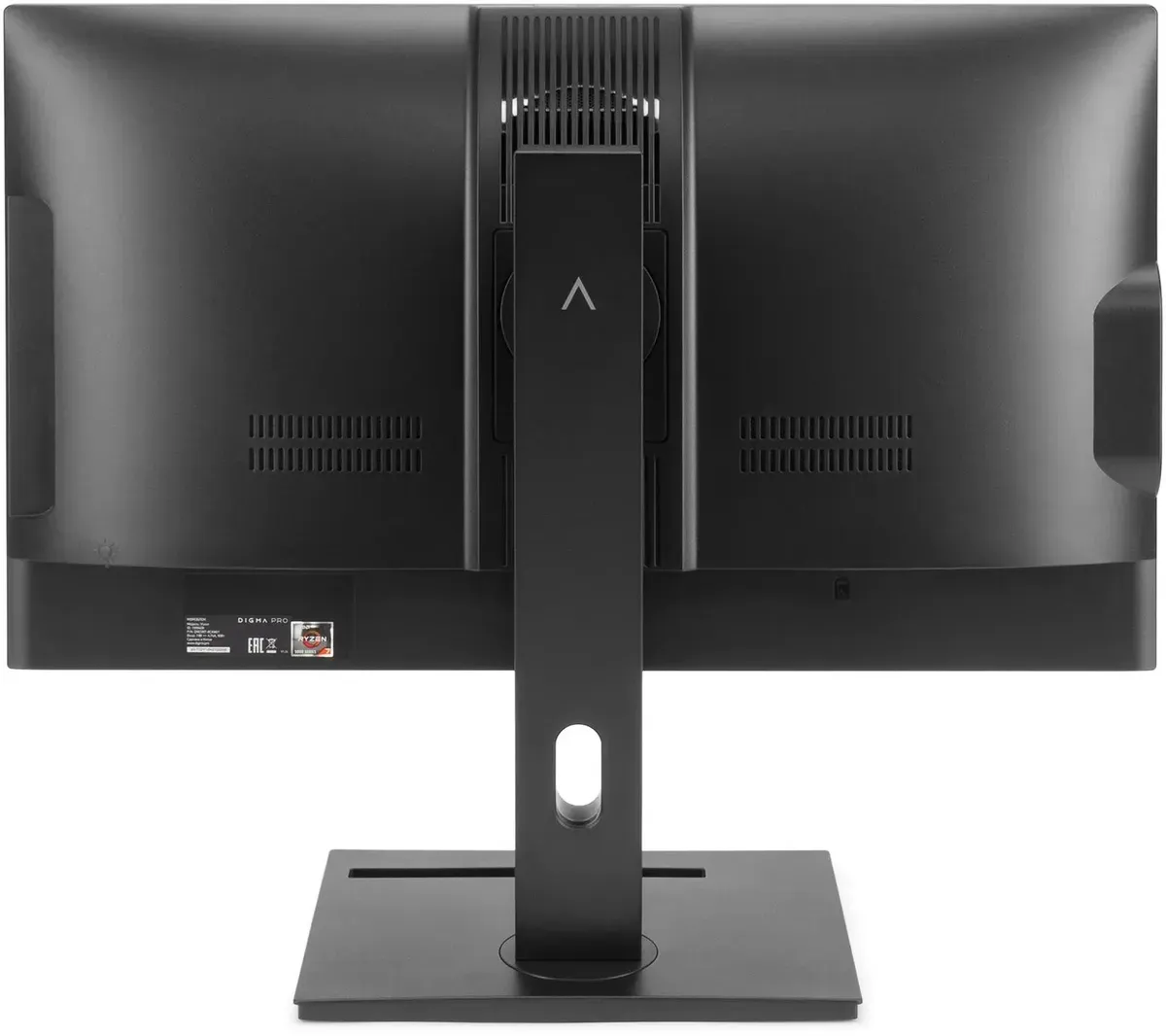 Моноблок Digma Pro Vision 23.8" Full HD Ryzen 3 5425U (1.8) 8Gb SSD256Gb RGr CR Windows 11 Pro Eth WiFi BT 90W клавиатура мышь Cam черный 1920x1080