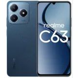 Смартфон Realme RMX3939 C63 256Gb 8Gb синий моноблок 3G 4G 2Sim 6.74" 720x1600 Android 14 50Mpix 802.11 a/b/g/n/ac NFC GPS GSM900/1800 GSM1900 TouchSc Protect VidConf A-GPS max2048Gb