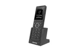 SIP-Телефон Fanvil DECT PHONE 2.0” 240x320 Color LCD 2 SIP Line 1 PTT Key Indoor: 50 m Outdoor Range: 300 m Europe: 1880–1900 MHz Detachable Lithium Battery with 1900mAH