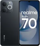 Смартфон Realme RMX5313 Note 70 128Gb 6Gb черный моноблок 3G 4G 6.78" 1264x2780 Android 15 50Mpix 802.11 a/b/g/n/ac NFC GPS GSM900/1800 GSM1900