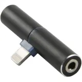 Переходник аудио Red Line lightning/Jack 3.5 (m) черный (УТ000016491)