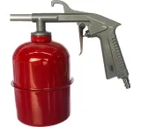 Пистолет для вязких жидкостей Fubag 110111 130л/мин бак:0.9л красный