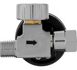 Регулятор давления для компрессоров Denzel K1500 1500л/мин черный