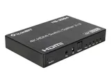 Коммутатор, усилитель распределитель HDMI IconBIT [HS-2504] 2х2, поддержка 4K60