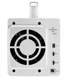 Система хранения данных TerraMaster D2-Thunderbolt3 DAS tower/JBOD,RAID0,1/up to 2 HS SATA(3,5' or 2,5')/1xDP1.4/2x40GbThunderbolt3/1xPS/1YW