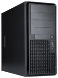 Midi Tower InWin PE689 Black USB3.0*2+A(HD)+fron fan 120mm*1+rear fan 120mm*1+ 2*2SATA+1*1SATA+Intrusion Switch/ holes for SL20” ATX RACKMOUNT*(без блока питания)
