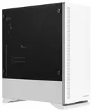 Корпус ZALMAN S5, ATX, WHITE, WINDOW, 2xCOMBO (3.5" or 2.5"), 4x2.5", 2xUSB2.0, 1xUSB3.0, FRONT 1x120mm, REAR 1x120mm RGB