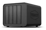 Система хранения данных TerraMaster F4-424 tower NAS QC 3,4Ghz/8Gb(32)/TRAID,JBOD,RAID0,1,10,5,6/up to 4 HDD SATA(3,5' or 2,5')/2xM.2 2280 NVMe/2xUSB3.2/HDMI/2x2,5GbE RJ-45/iSCSI/1xPS/1YW