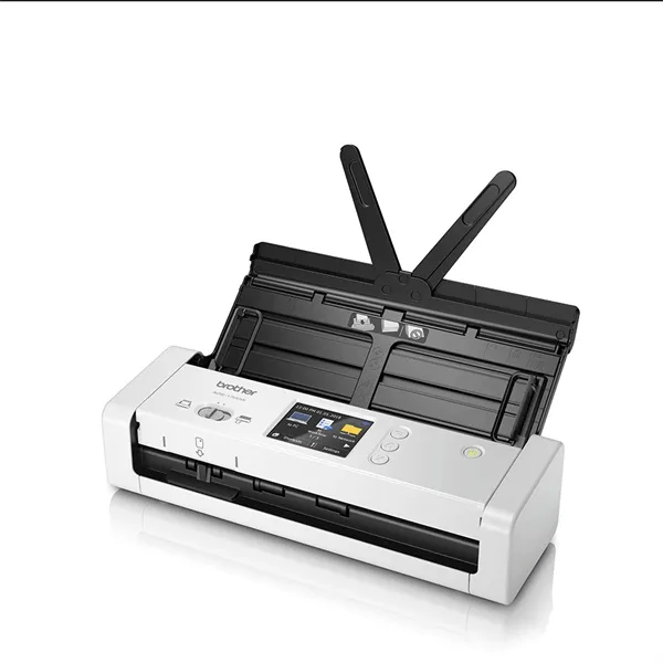 Сканер Brother Документ-сканер ADS-1700W, A4, 25 стр/мин, цветной, 1200 dpi, Duplex, ADF20, сенс.экран, USB 3.0, WiFi