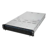 Сервер ASUS RS720-E11-RS24U 2U, 2xLGA4677, 32 DIMM DDR5, 24x 2.5"(12x NVMe+12x NVMe/SATA/SAS* hs), 2 x M.2 slot 2280, 2x10Gbe RJ45, 4 dual-slot GPU, 8 slots PCIe 5.0, 1x OCP 3.0*, 2x2600W